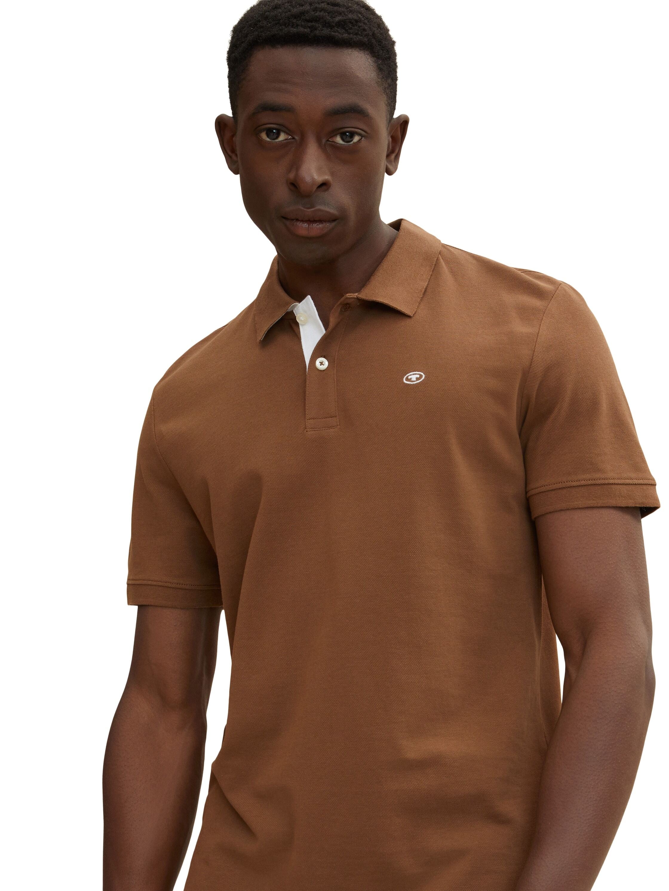 Tom Tailor Basic Kurzarmshirt mit Polokragen