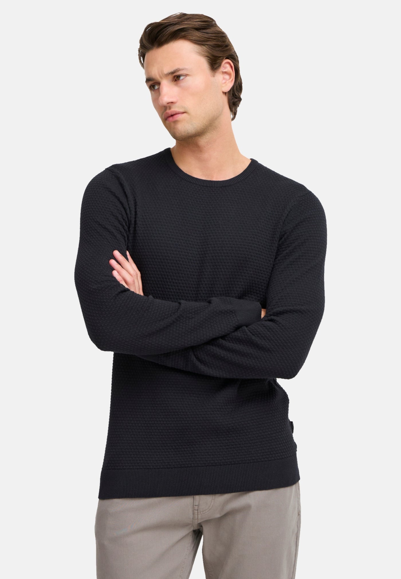 Blend RED HILL Strickpullover R-Neck