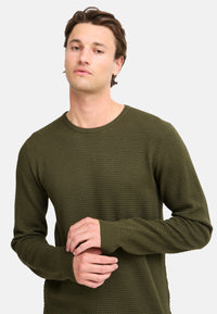 Blend RED HILL Strickpullover R-Neck
