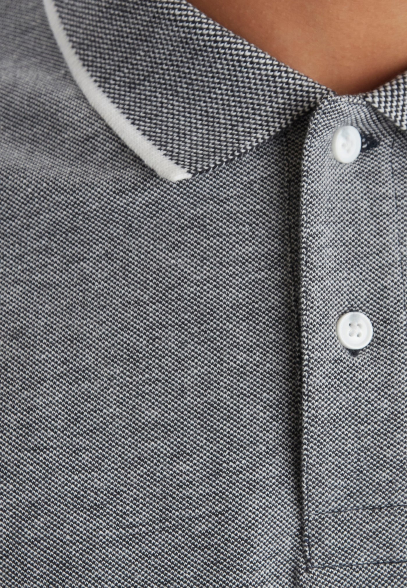 Blend NATE Kurzarmshirt mit Polokragen