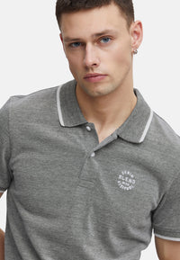 Blend NATE Kurzarmshirt mit Polokragen