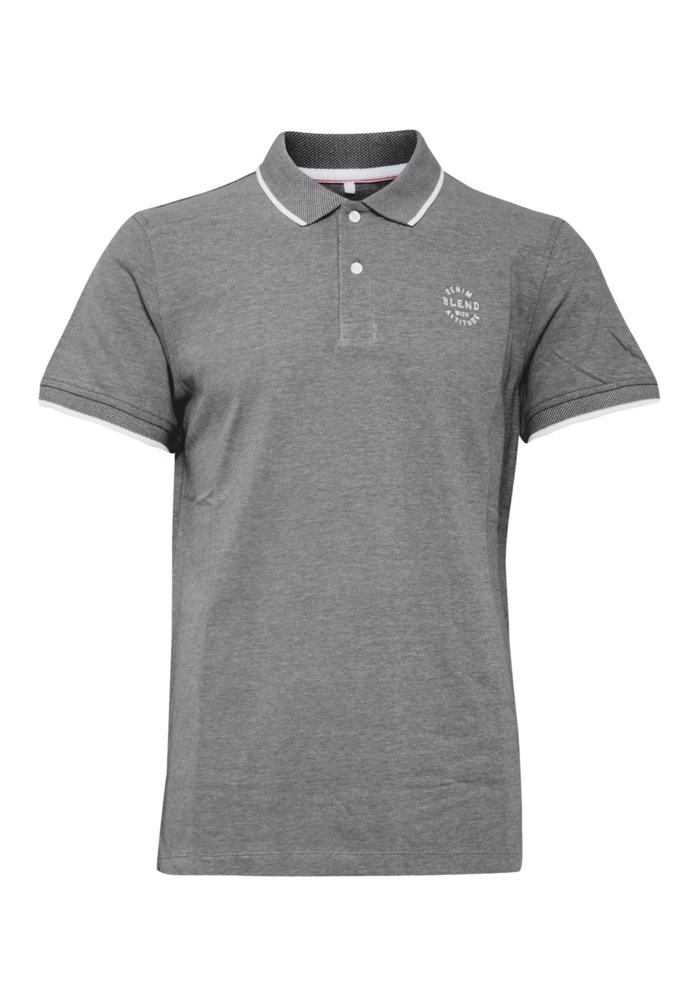 Blend NATE Kurzarmshirt mit Polokragen