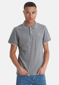 Blend NATE Kurzarmshirt mit Polokragen