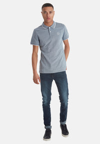 Blend NATE Kurzarmshirt mit Polokragen