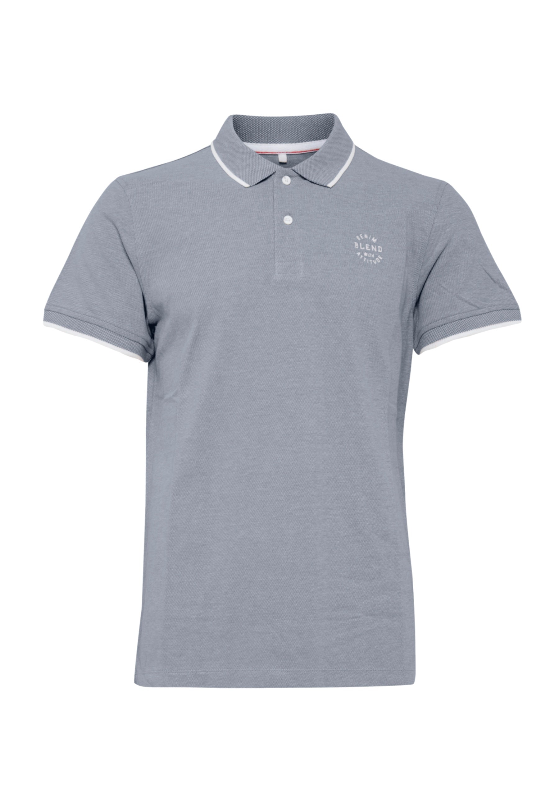 Blend NATE Kurzarmshirt mit Polokragen