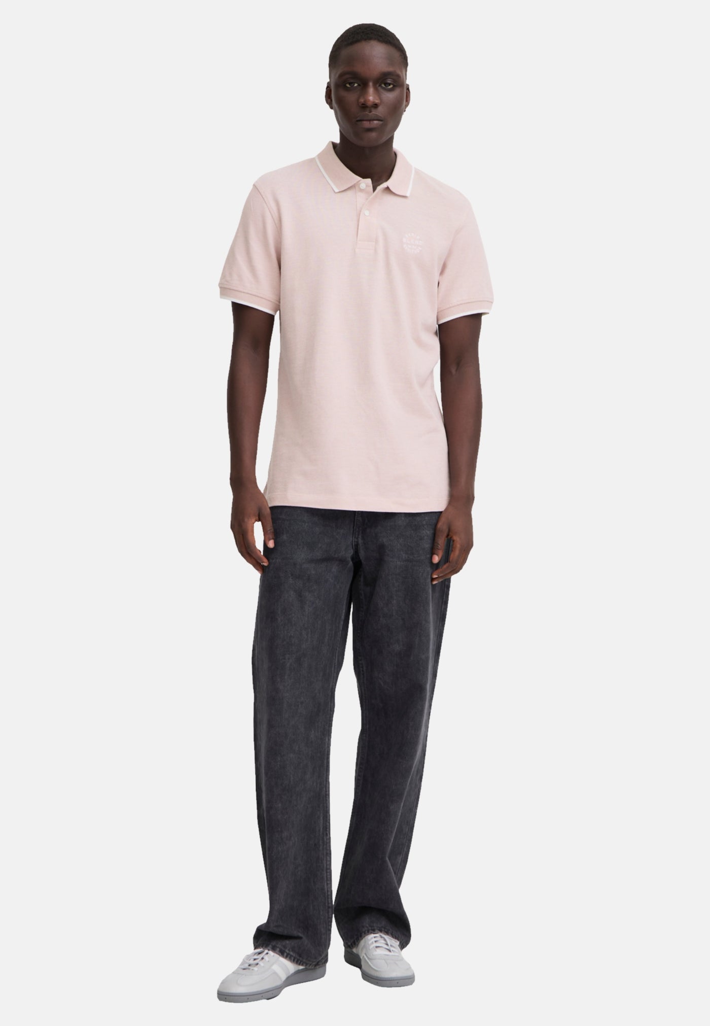 Blend NATE Kurzarmshirt mit Polokragen