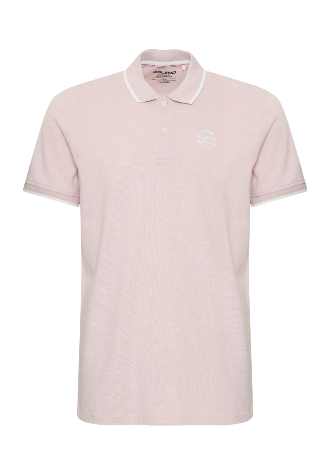 Blend NATE Kurzarmshirt mit Polokragen