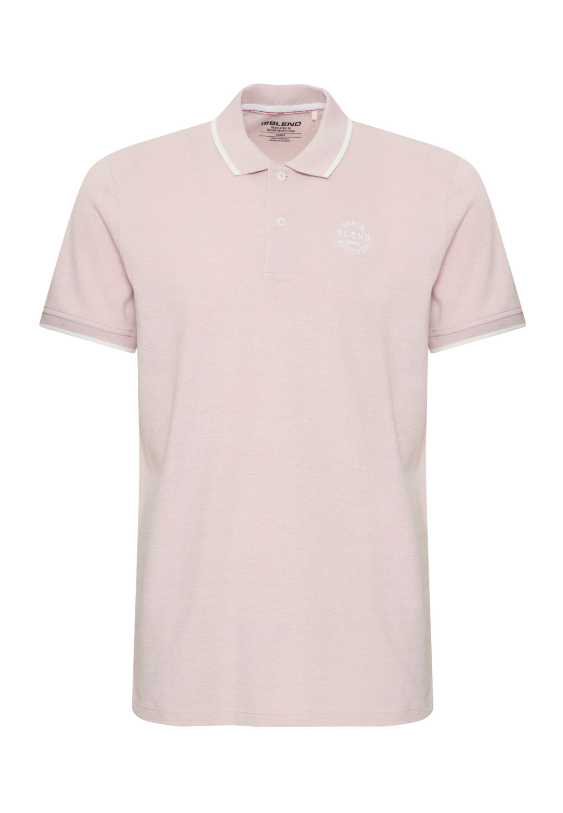 Blend NATE Kurzarmshirt mit Polokragen
