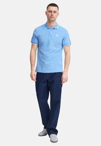 Blend NATE Kurzarmshirt mit Polokragen