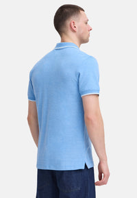 Blend NATE Kurzarmshirt mit Polokragen