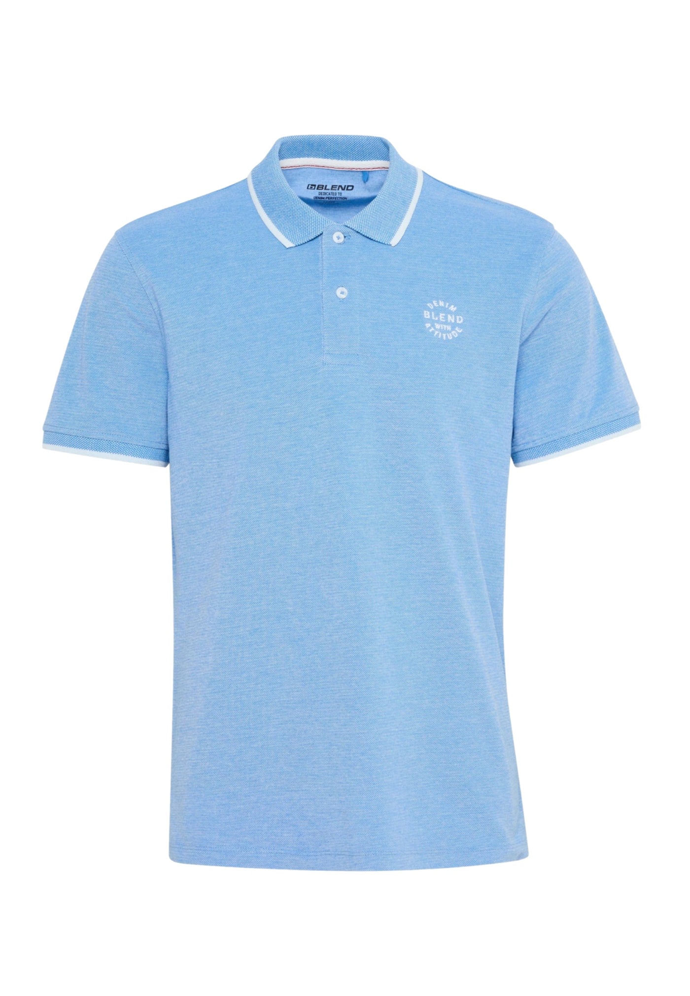 Blend NATE Kurzarmshirt mit Polokragen