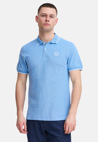 Blend NATE Kurzarmshirt mit Polokragen