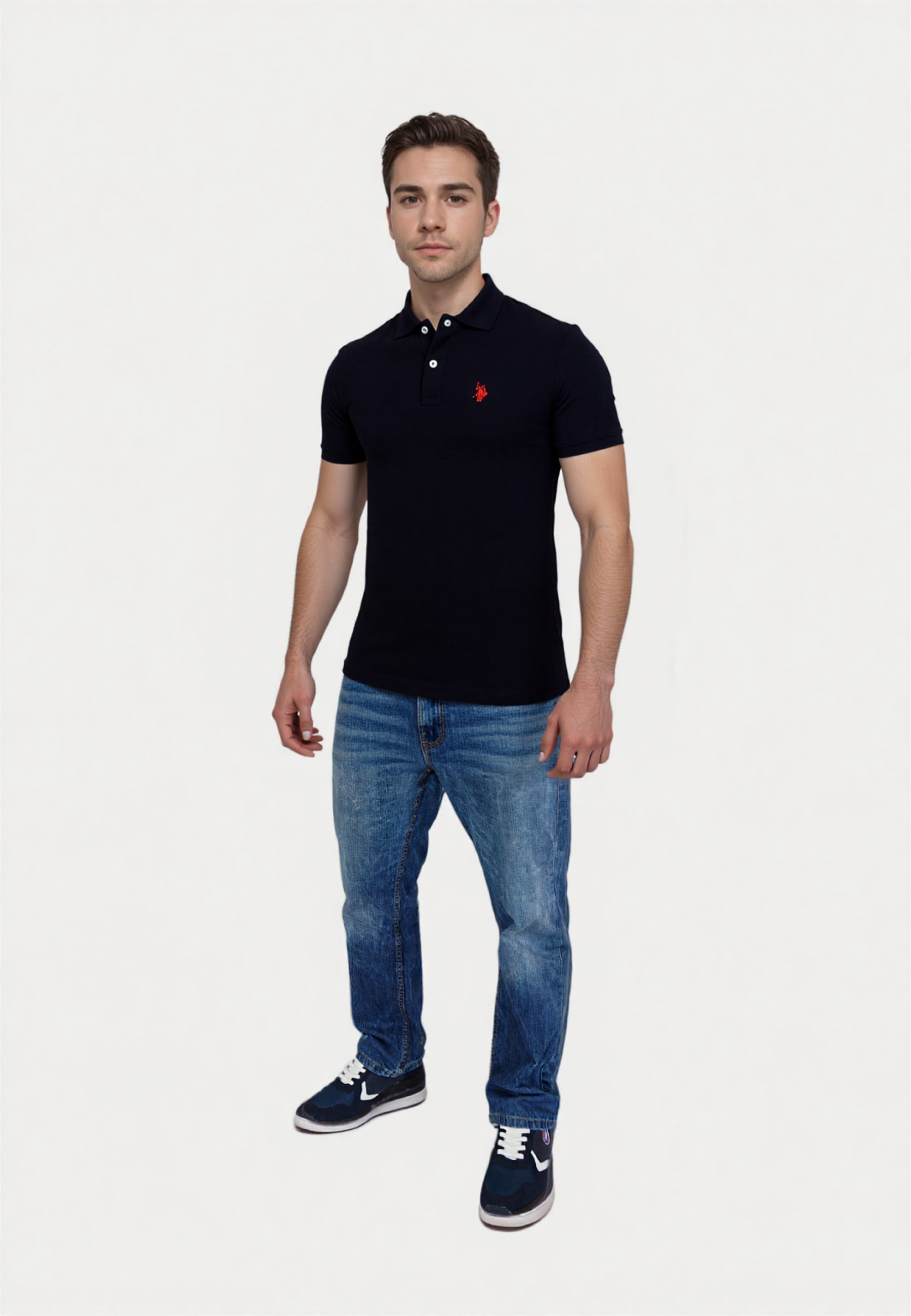 U.S. POLO Poloshirt Basic Polo Shortsleeve