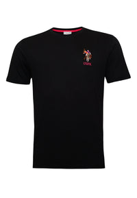 U.S. POLO Kurzarmshirt bunter Poloreiter