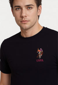 U.S. POLO Kurzarmshirt bunter Poloreiter