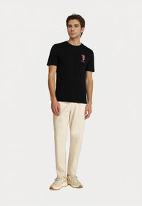 U.S. POLO Kurzarmshirt bunter Poloreiter