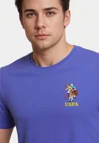 U.S. POLO Kurzarmshirt bunter Poloreiter