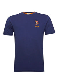 U.S. POLO Kurzarmshirt bunter Poloreiter