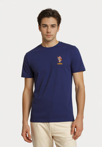 U.S. POLO Kurzarmshirt bunter Poloreiter