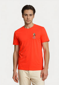 U.S. POLO Kurzarmshirt bunter Poloreiter