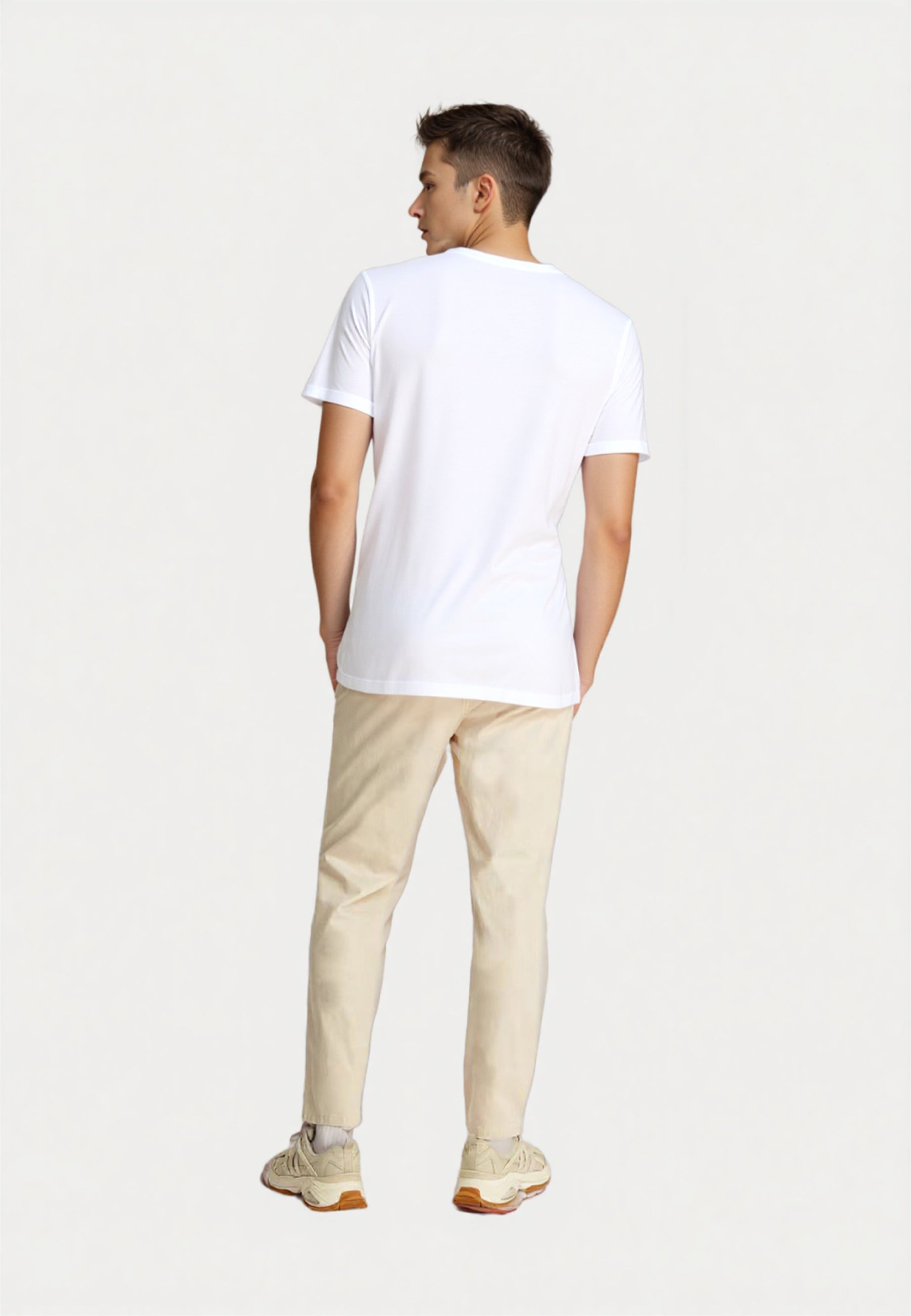 U.S. POLO Kurzarmshirt bunter Poloreiter