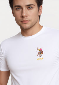 U.S. POLO Kurzarmshirt bunter Poloreiter
