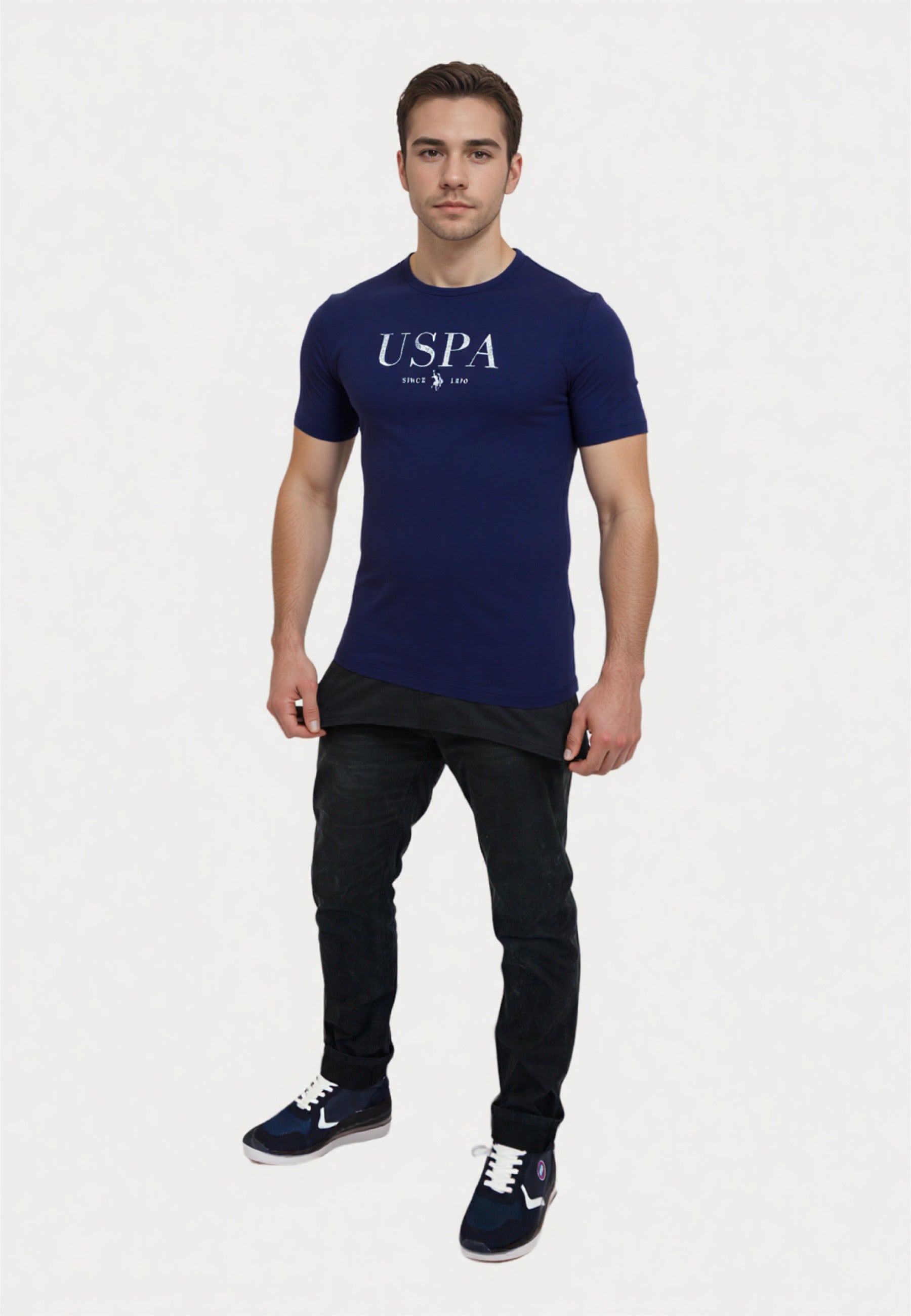 U.S. POLO T-Shirt USPA Rundhals