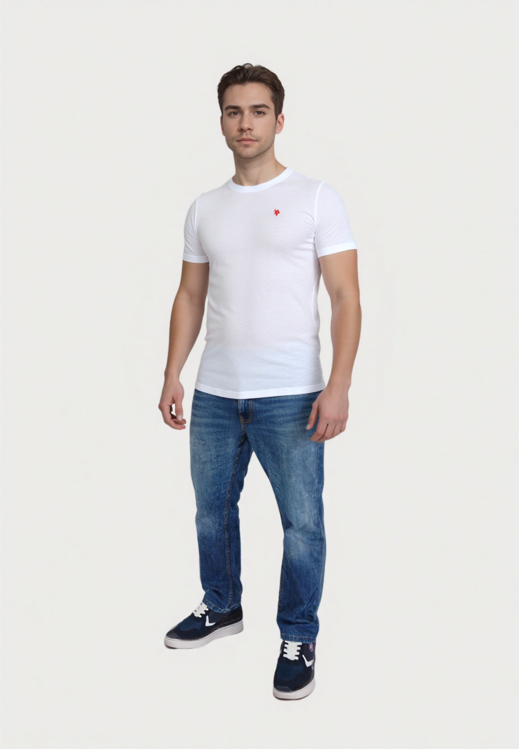 U.S. POLO 2 Pack Shortsleeve R-Neck