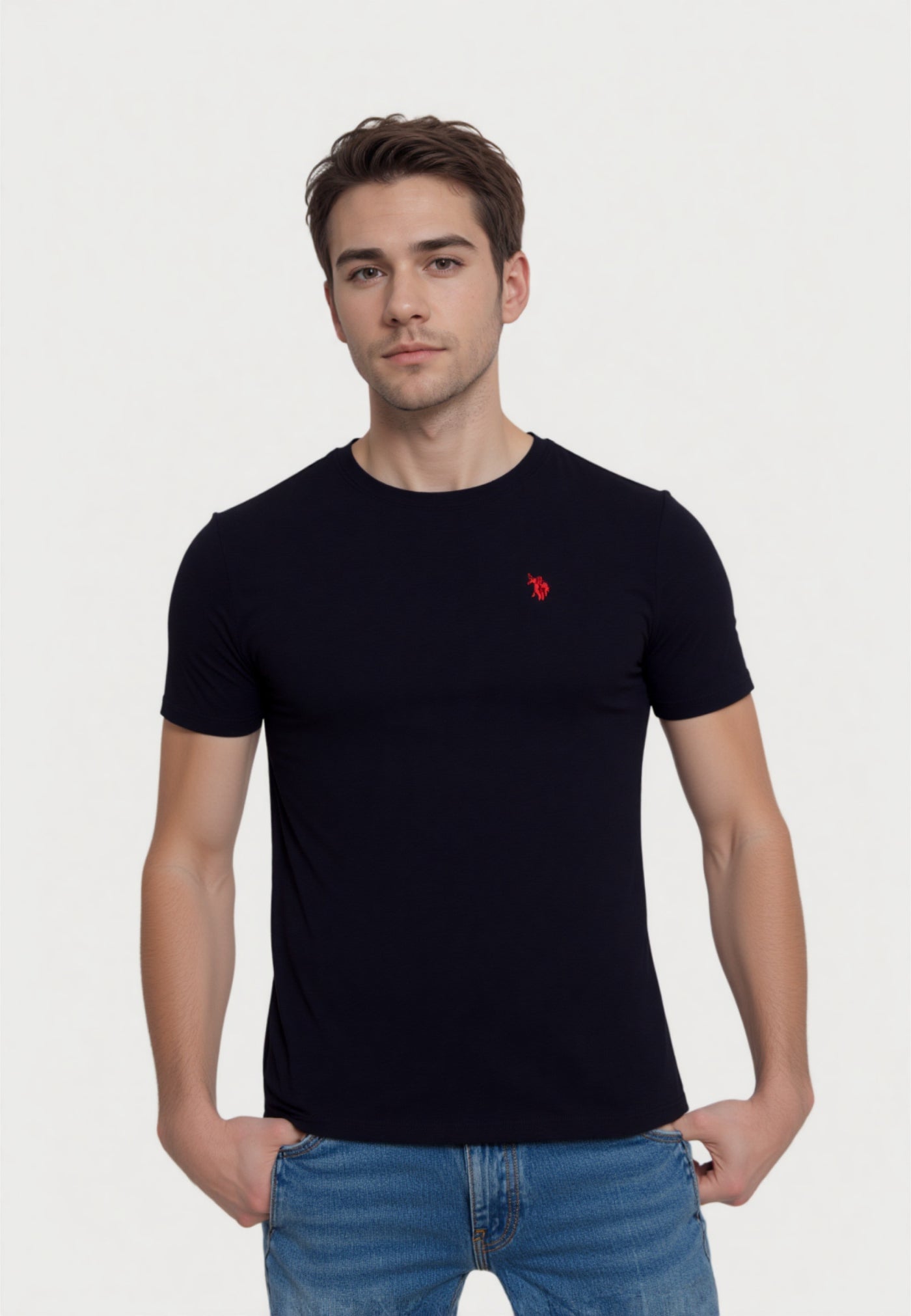 U.S. POLO 2 Pack Shortsleeve R-Neck