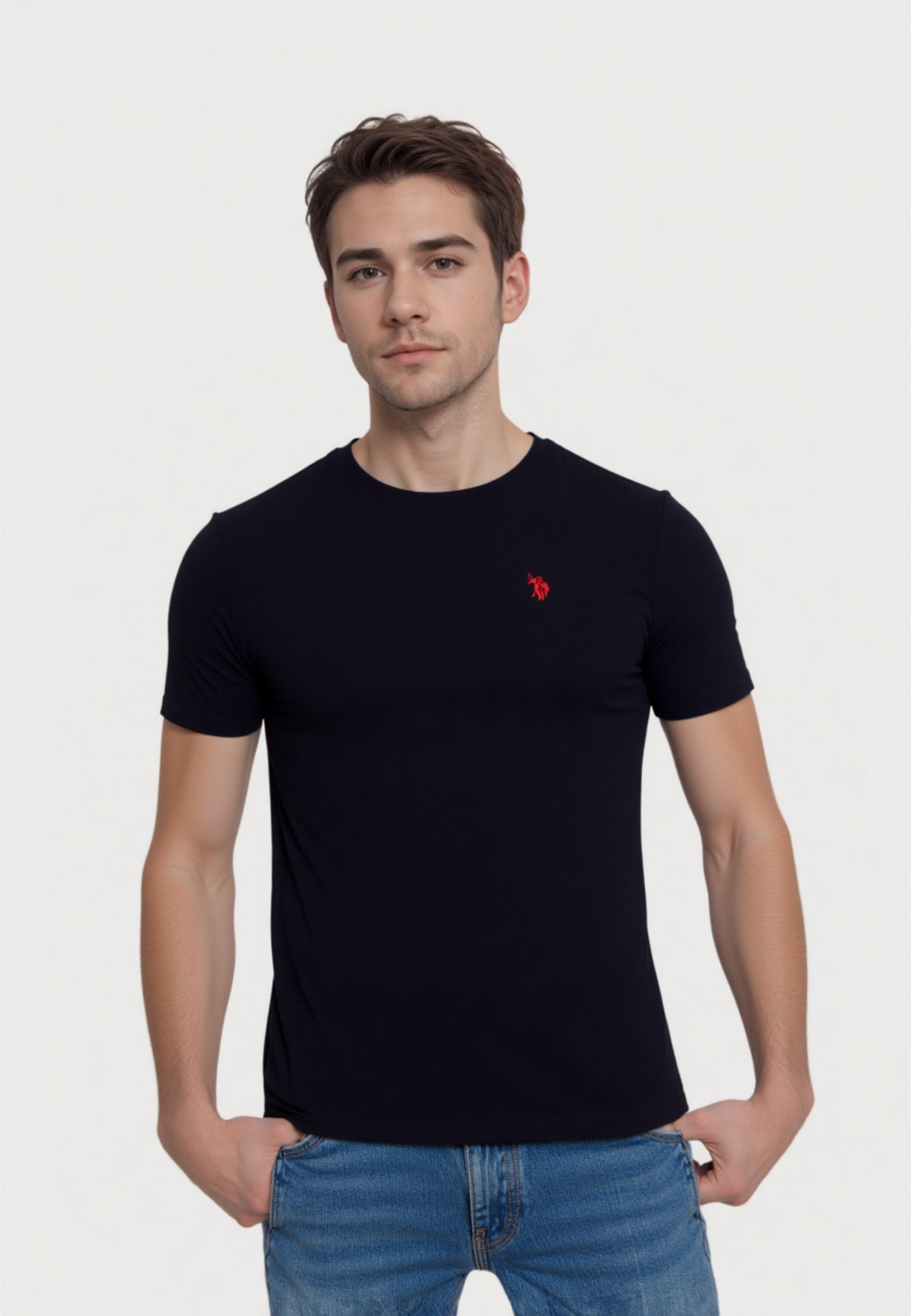U.S. POLO 2 Pack Shortsleeve R-Neck