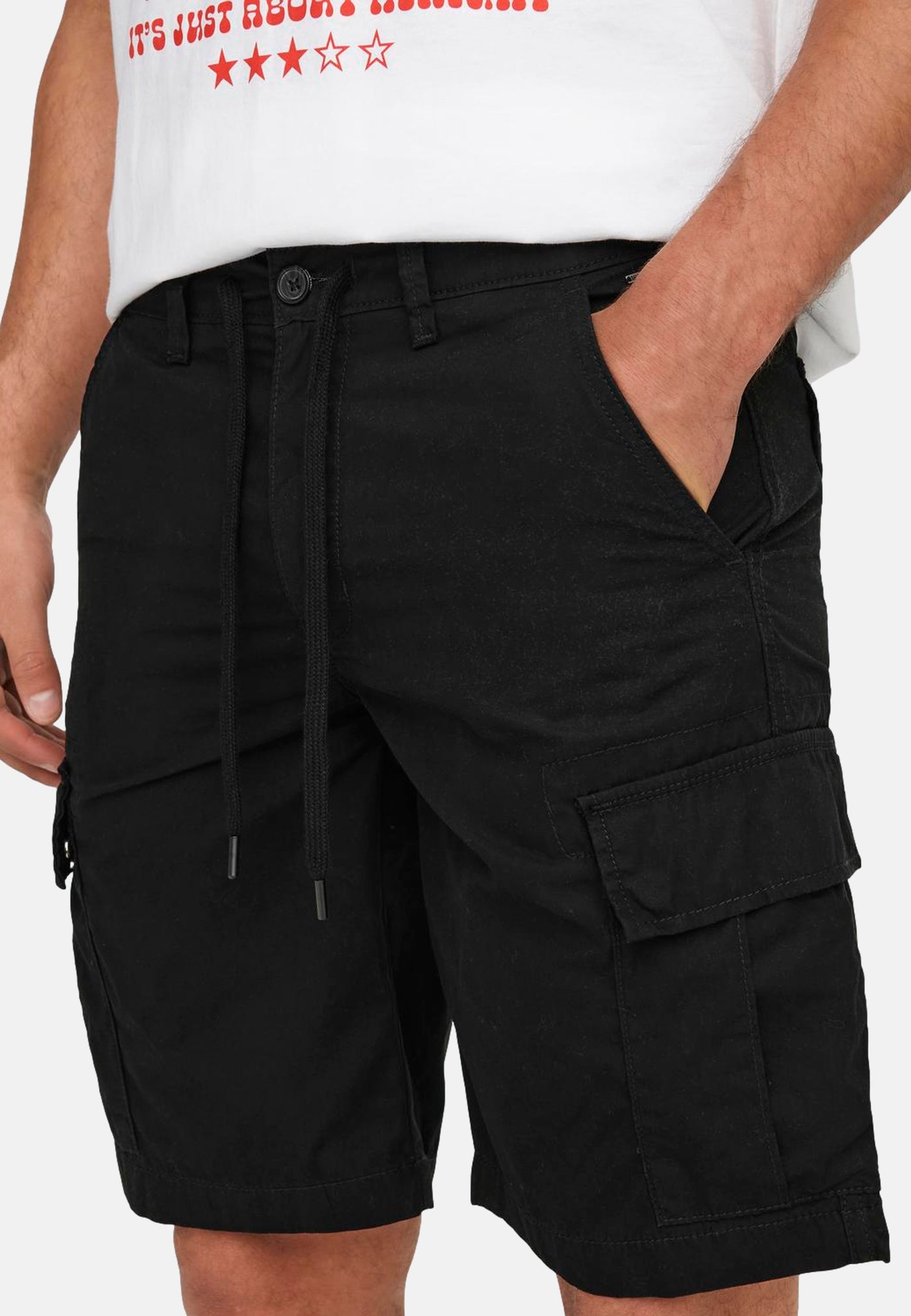 Only & Sons Loc kurze Hose mit vielen Taschen