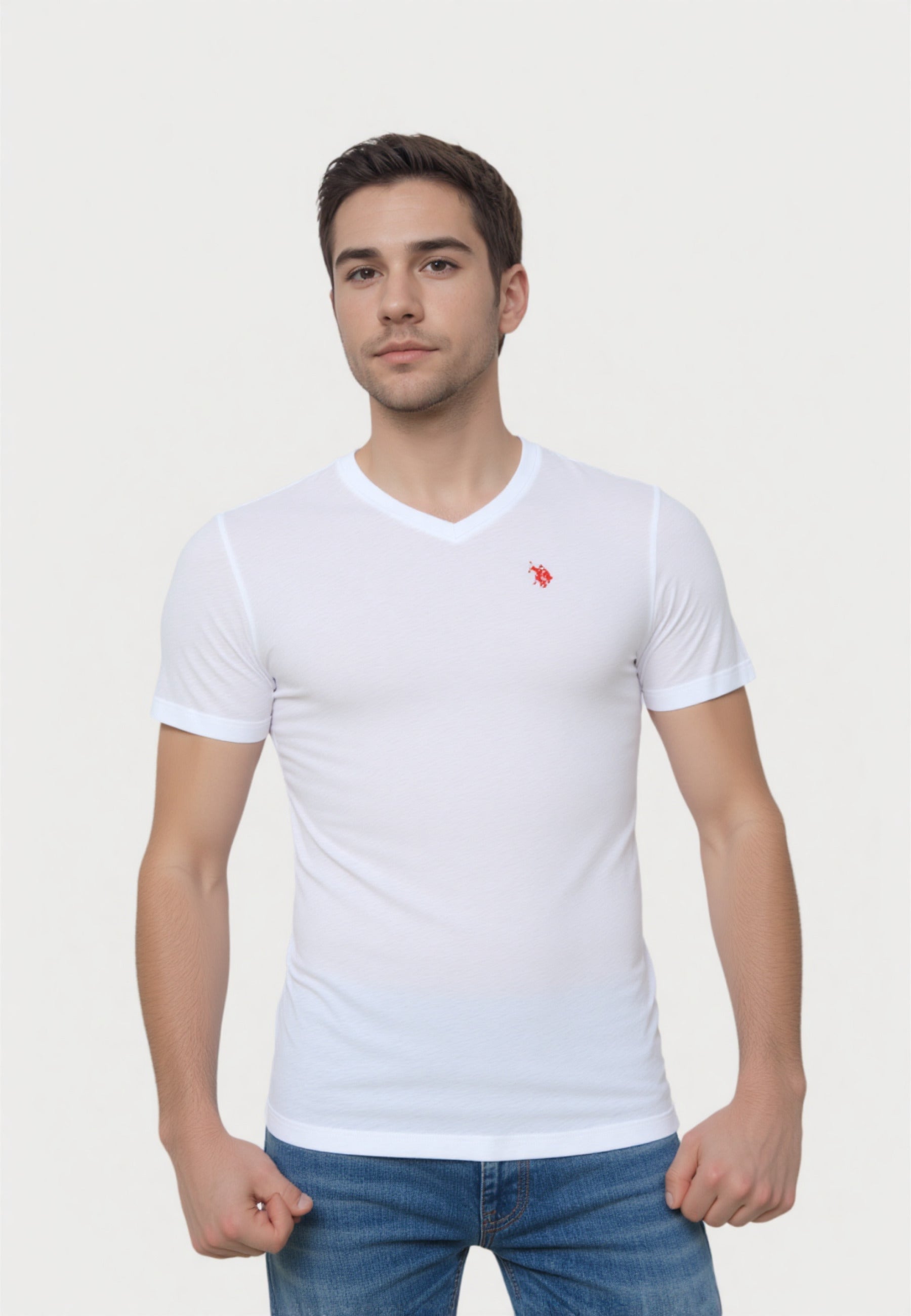 U.S. POLO 2 Pack Shortsleeve V-Neck