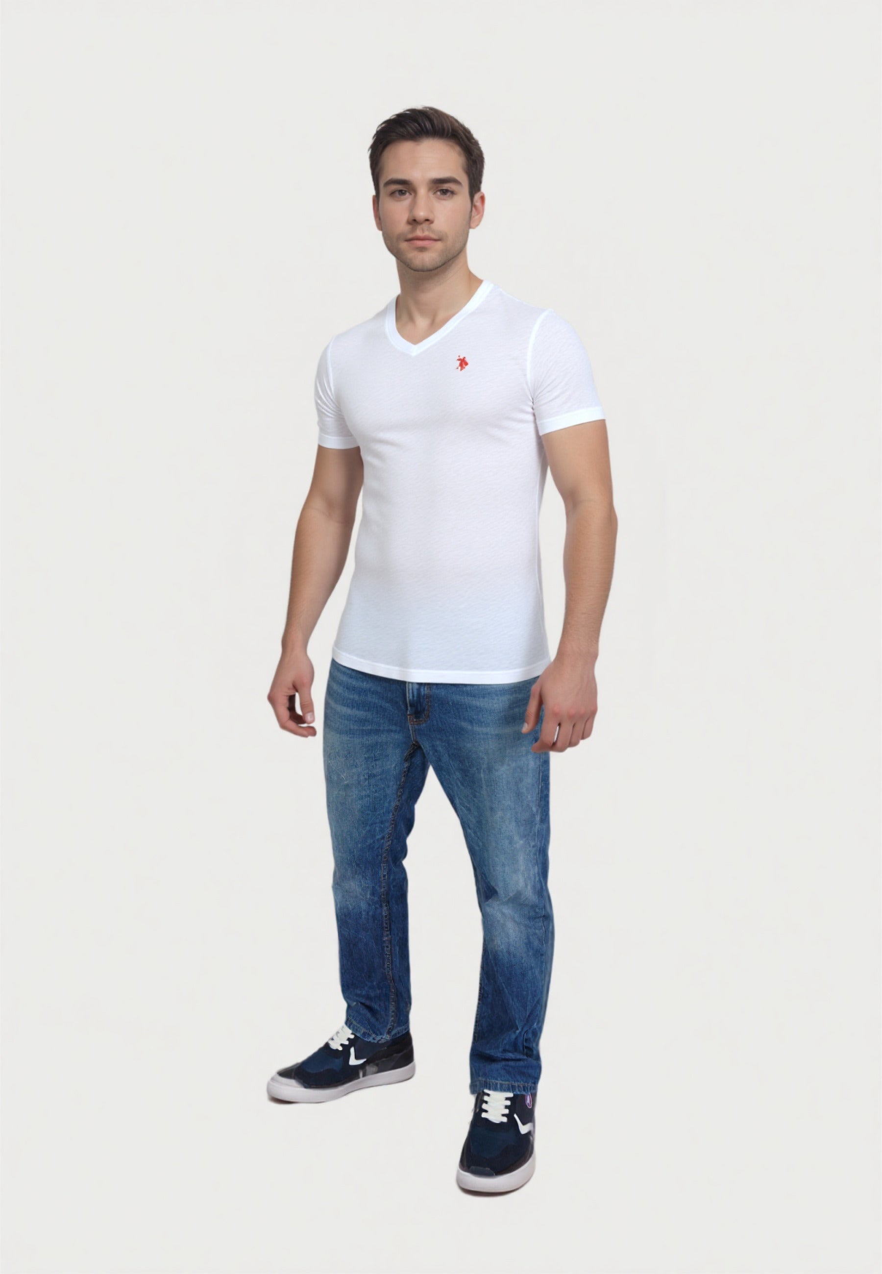 U.S. POLO 2 Pack Shortsleeve V-Neck