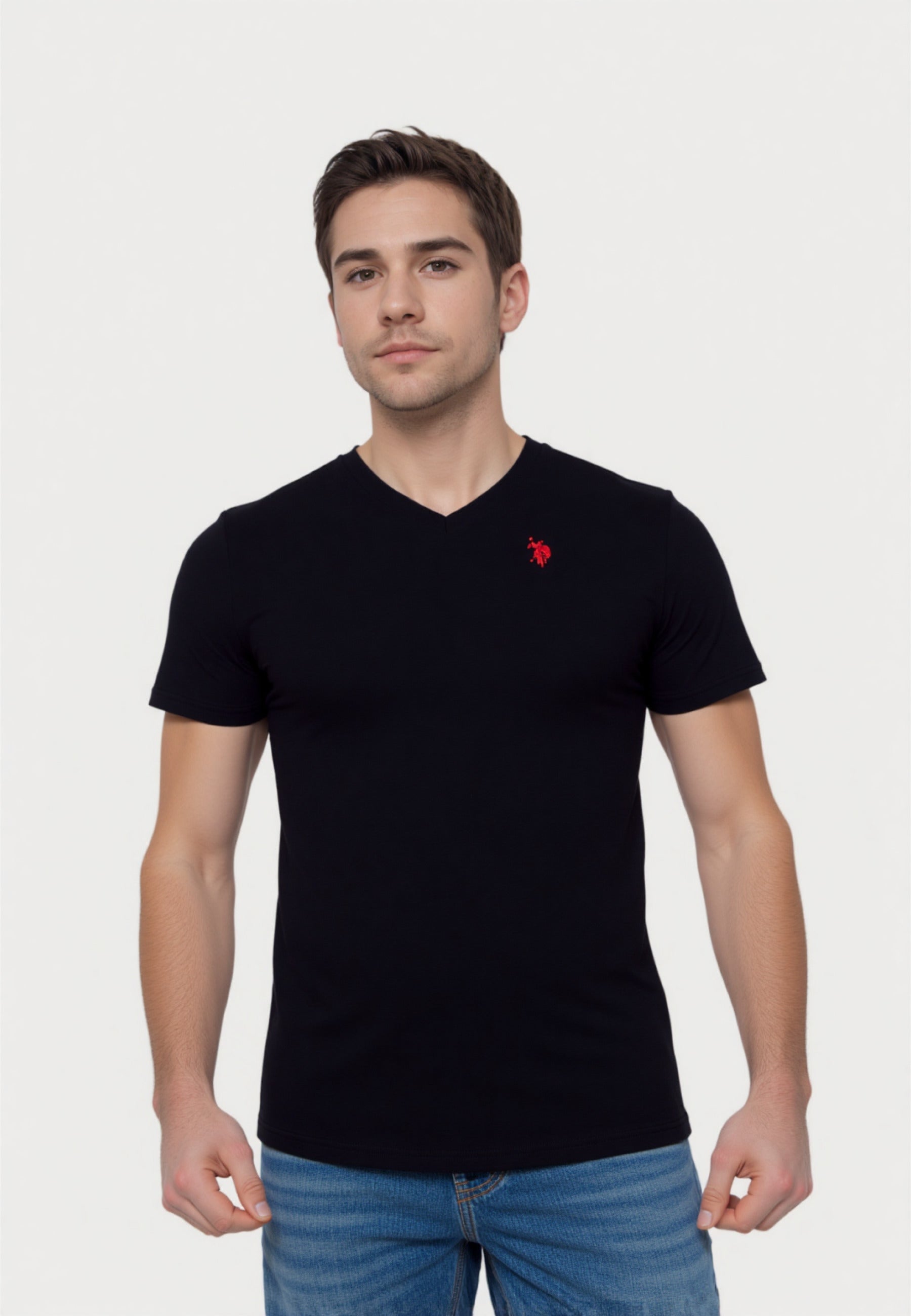 U.S. POLO 2 Pack Shortsleeve V-Neck