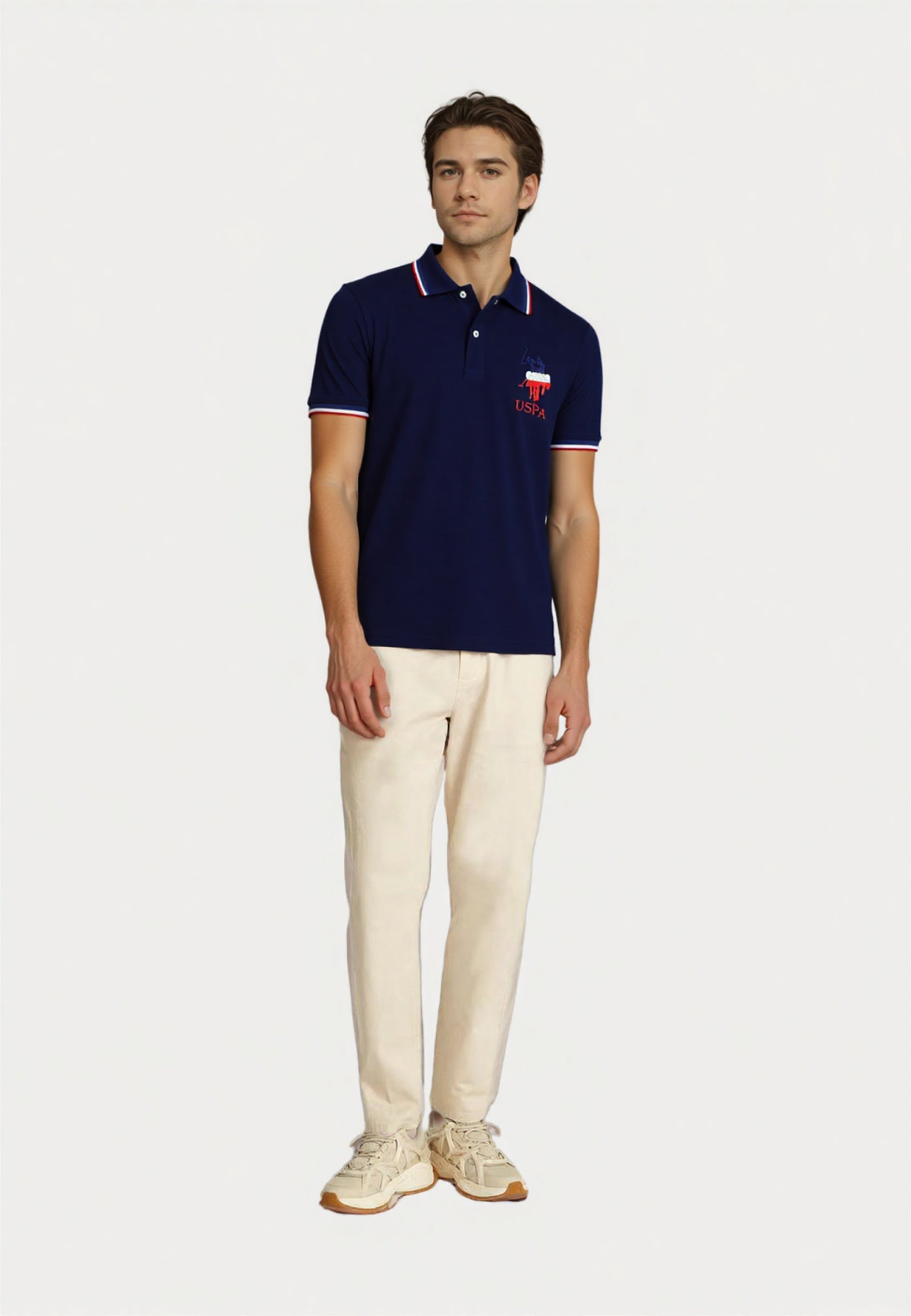 U.S. POLO Tricolour Shortsleeve