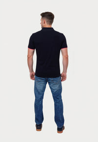 U.S. POLO Kurzarmshirt bunter Poloreiter