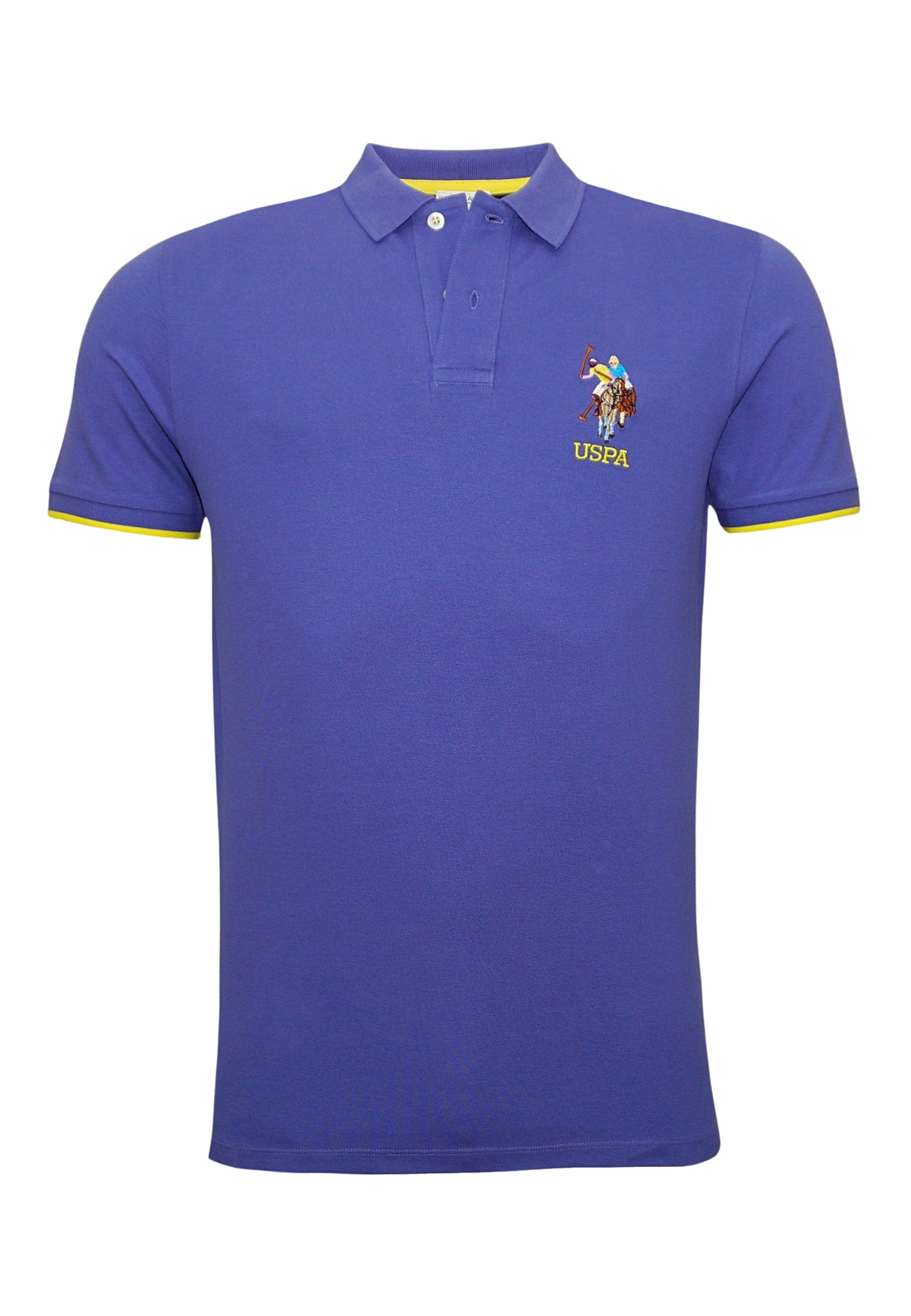 U.S. POLO Kurzarmshirt bunter Poloreiter