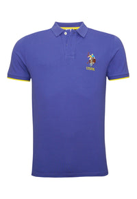 U.S. POLO Kurzarmshirt bunter Poloreiter
