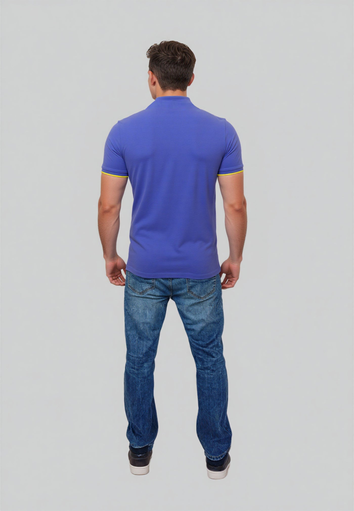 U.S. POLO Kurzarmshirt bunter Poloreiter