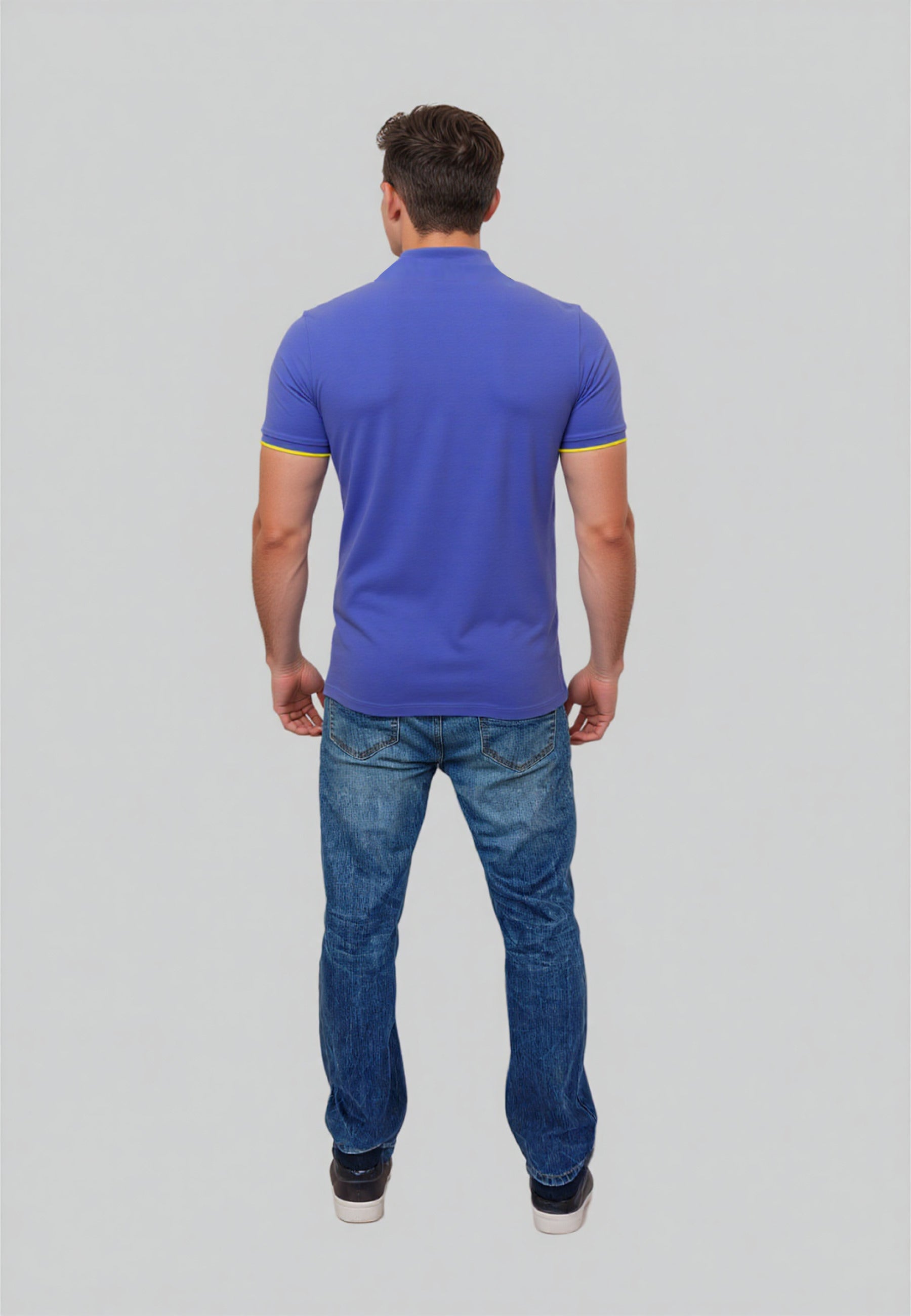 U.S. POLO Kurzarmshirt bunter Poloreiter