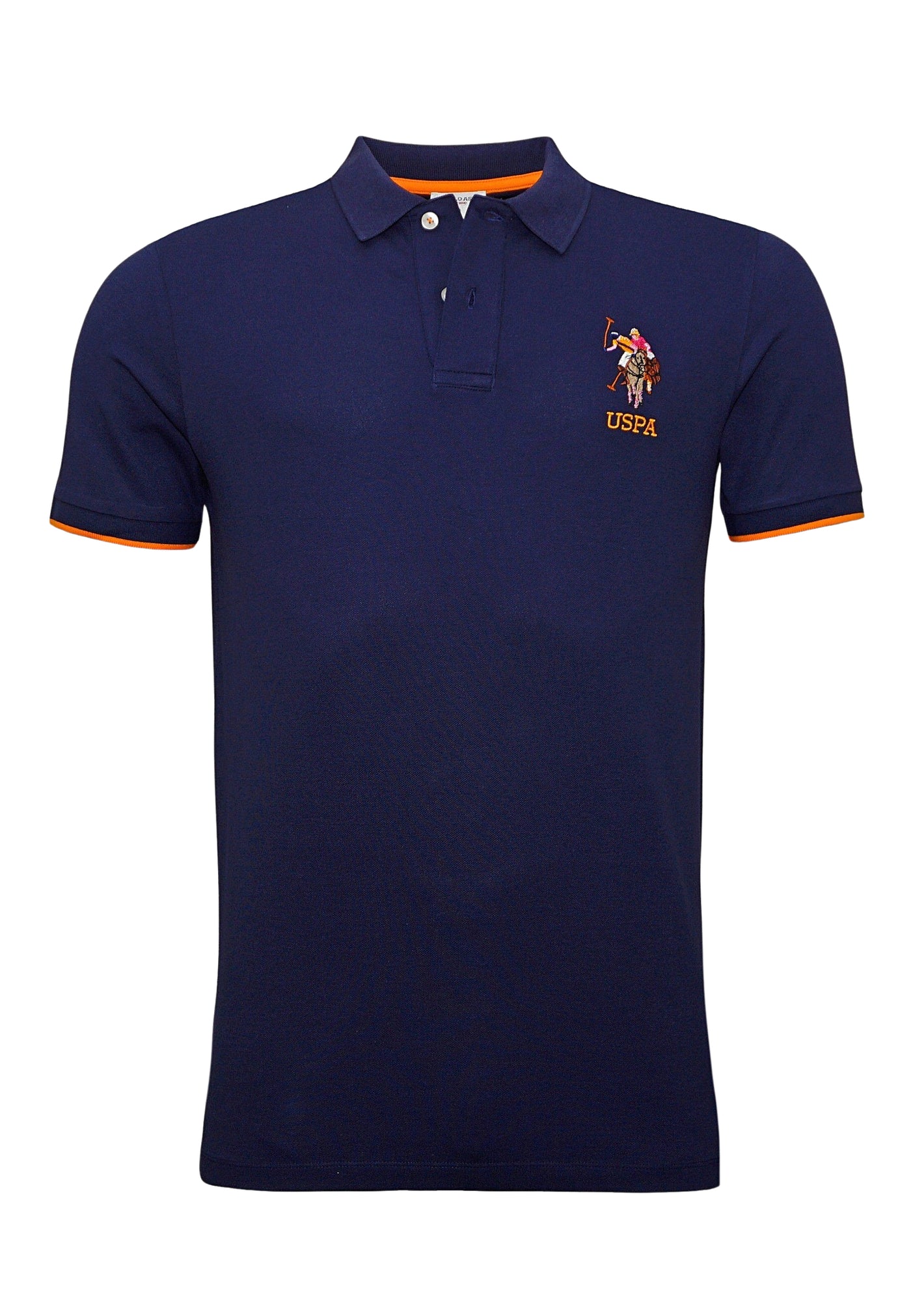 U.S. POLO Kurzarmshirt bunter Poloreiter