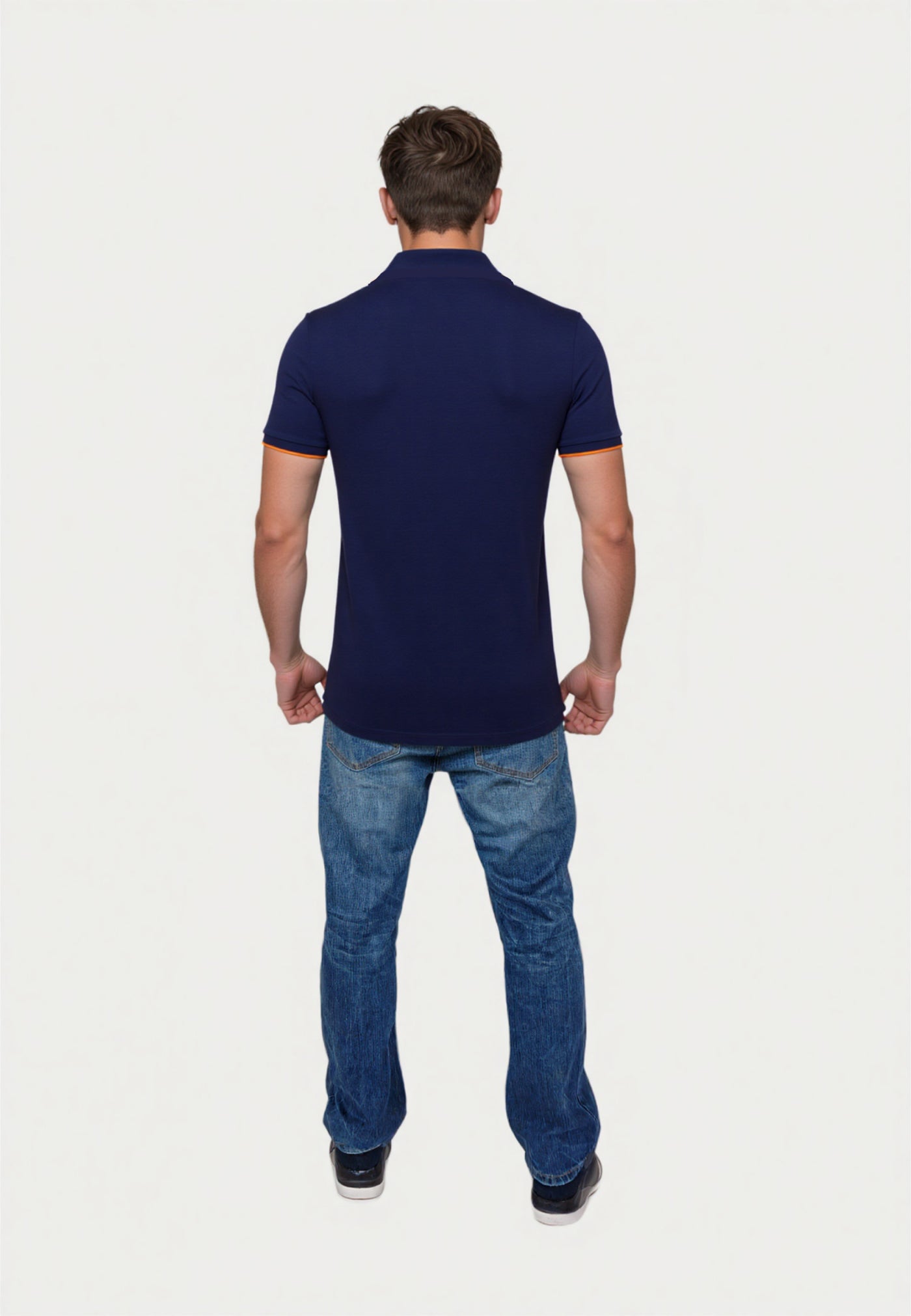 U.S. POLO Kurzarmshirt bunter Poloreiter