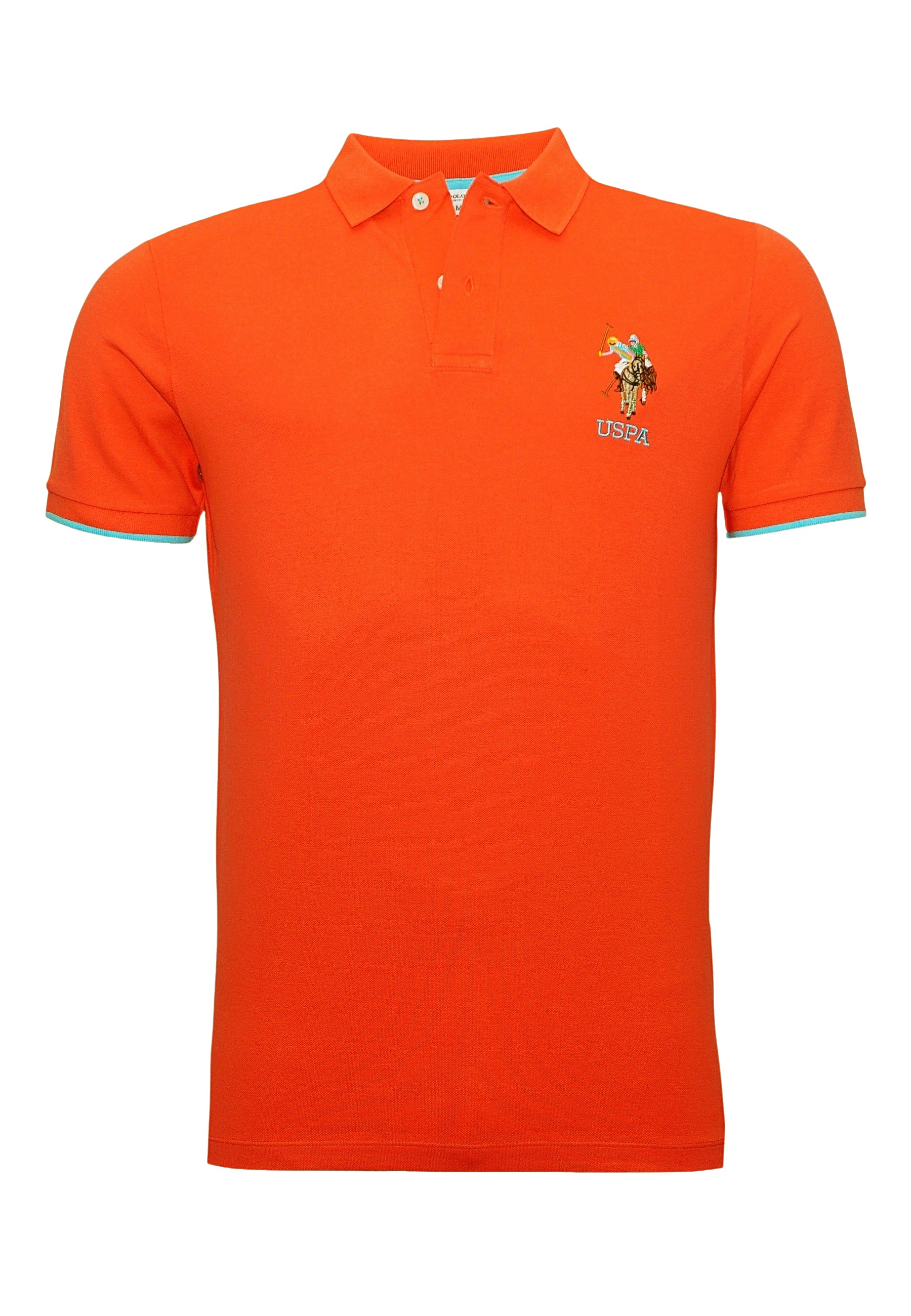 U.S. POLO Kurzarmshirt bunter Poloreiter