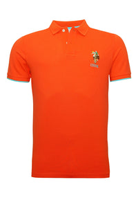 U.S. POLO Kurzarmshirt bunter Poloreiter