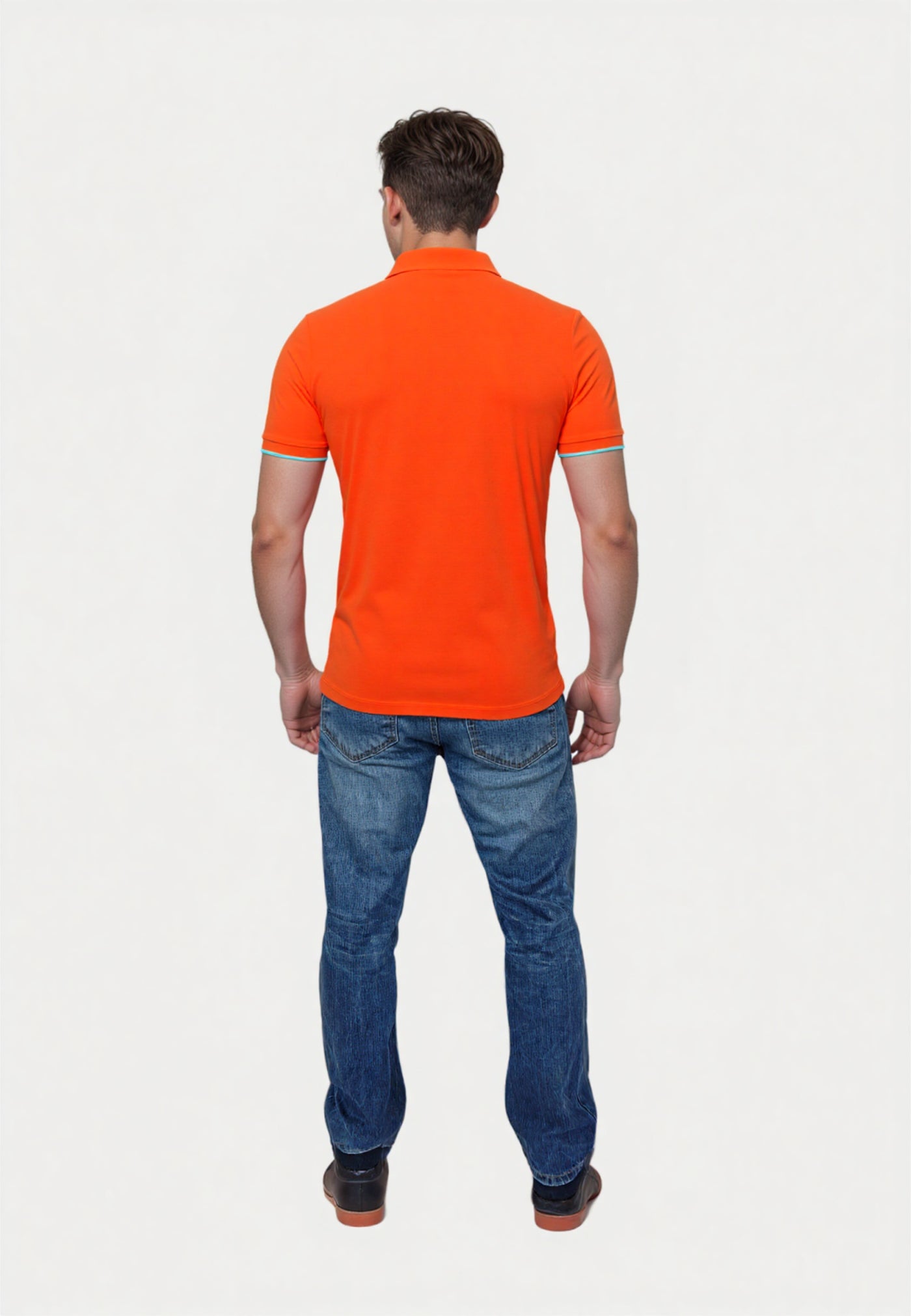 U.S. POLO Kurzarmshirt bunter Poloreiter