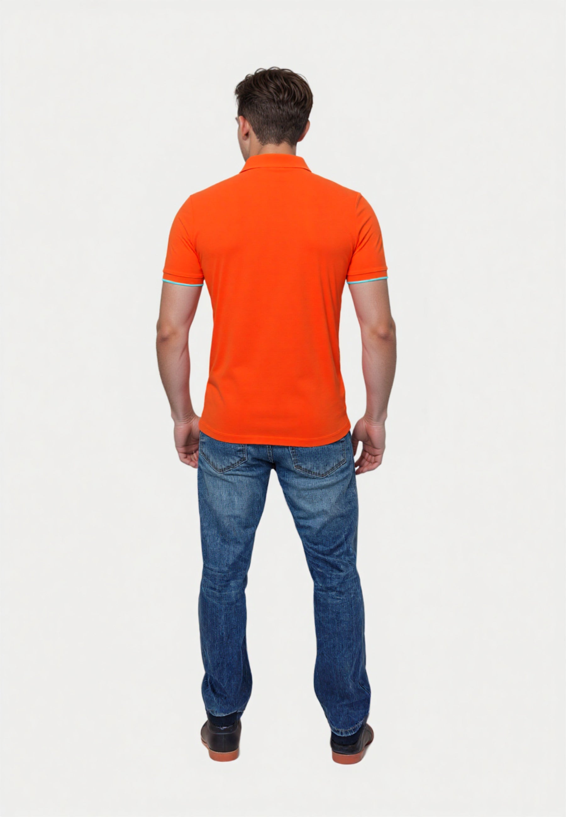U.S. POLO Kurzarmshirt bunter Poloreiter