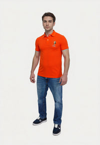 U.S. POLO Kurzarmshirt bunter Poloreiter