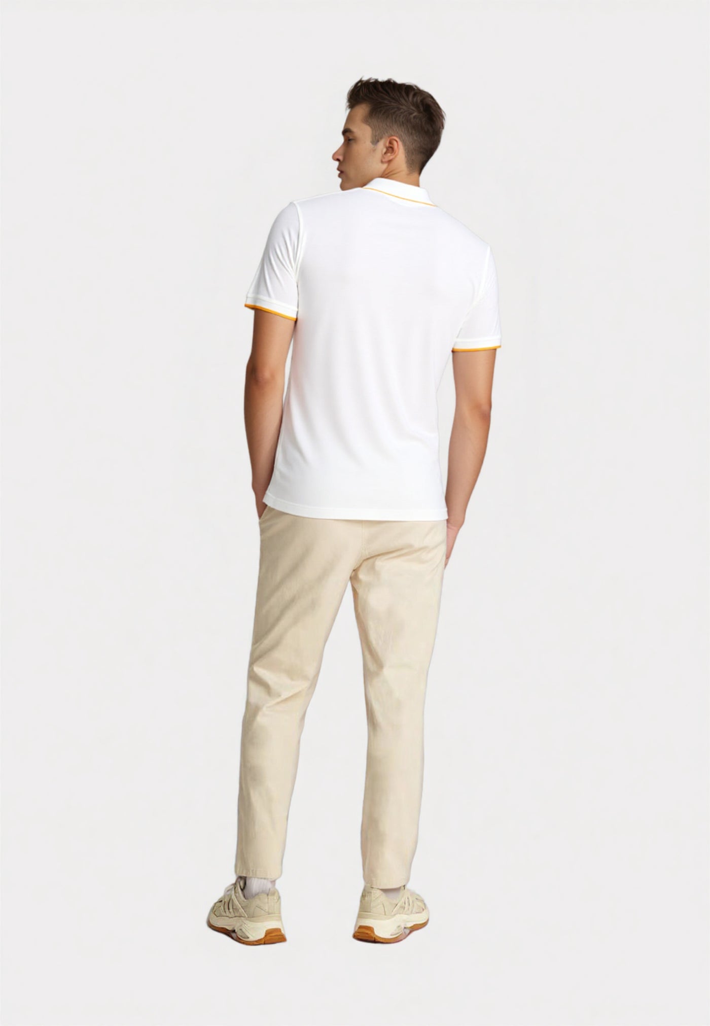 U.S. POLO Kurzarmshirt bunter Poloreiter