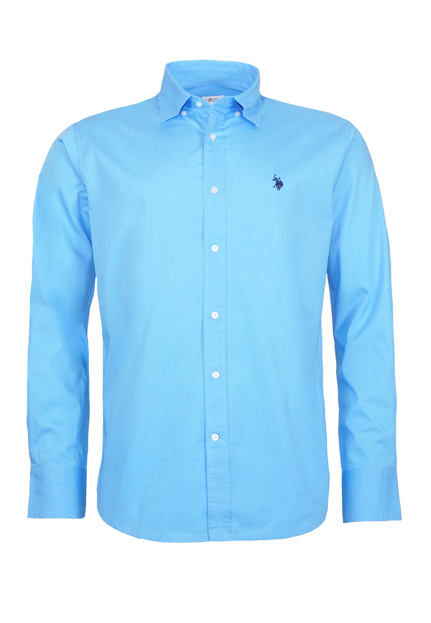 U.S. POLO Popeline Longsleeve Shirt