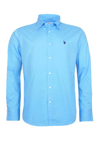 U.S. POLO Popeline Longsleeve Shirt